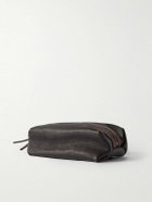 Bleu de Chauffe - Zazou Full-Grain Leather Wash Bag