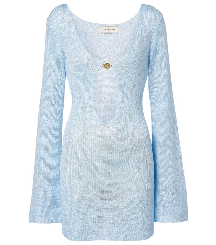 Photo: Bananhot Rey sequined knitted minidress