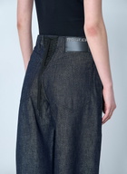 Mugler Ballon Denim Pants