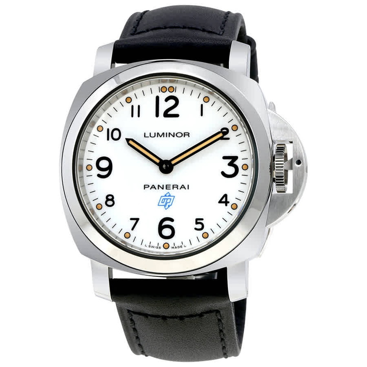 Photo: Panerai Luminor Base Logo Acciaio Hand Wound Mens Watch PAM00630