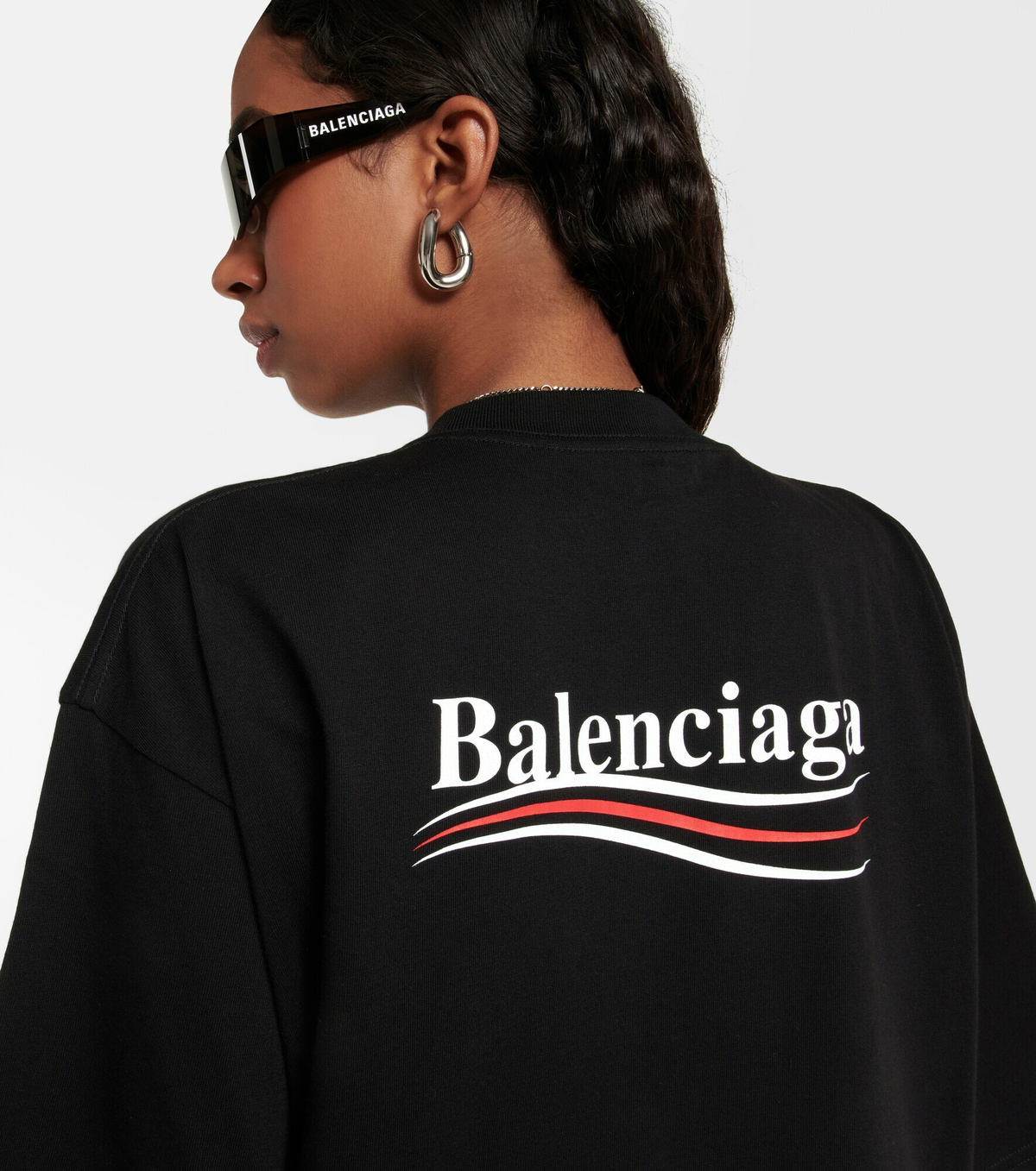 Balenciaga - Oversized cotton T-shirt