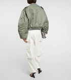 Entire Studios A-2 cropped bomber jacket