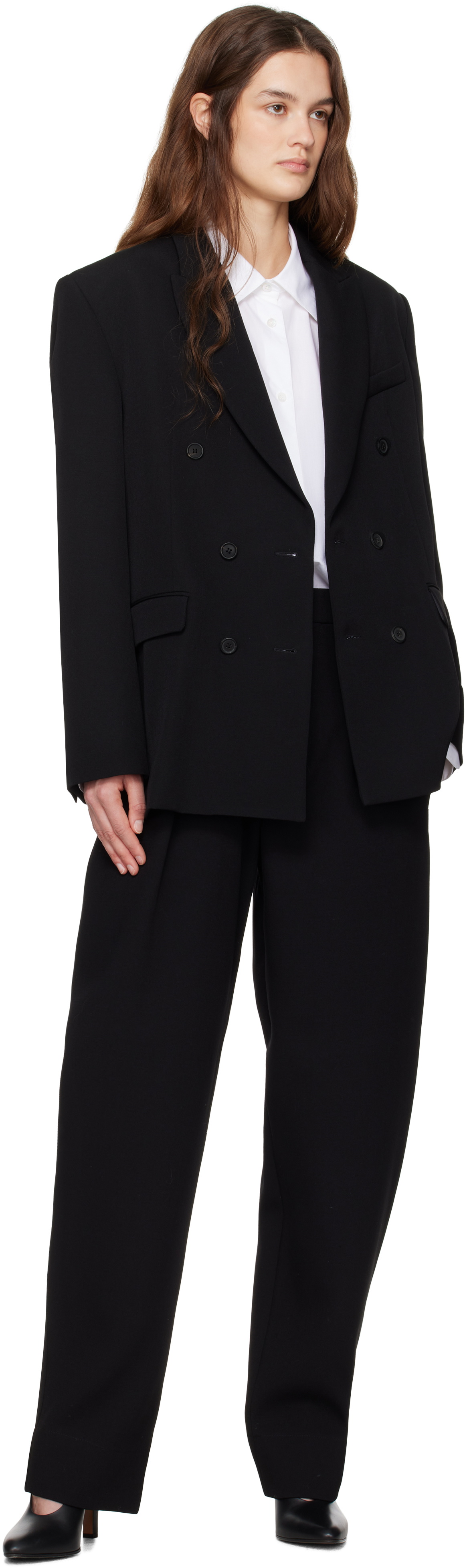 WARDROBE.NYC Black Double Breasted Blazer