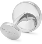 Mulberry - Engraved Silver-Tone Cufflinks - Silver