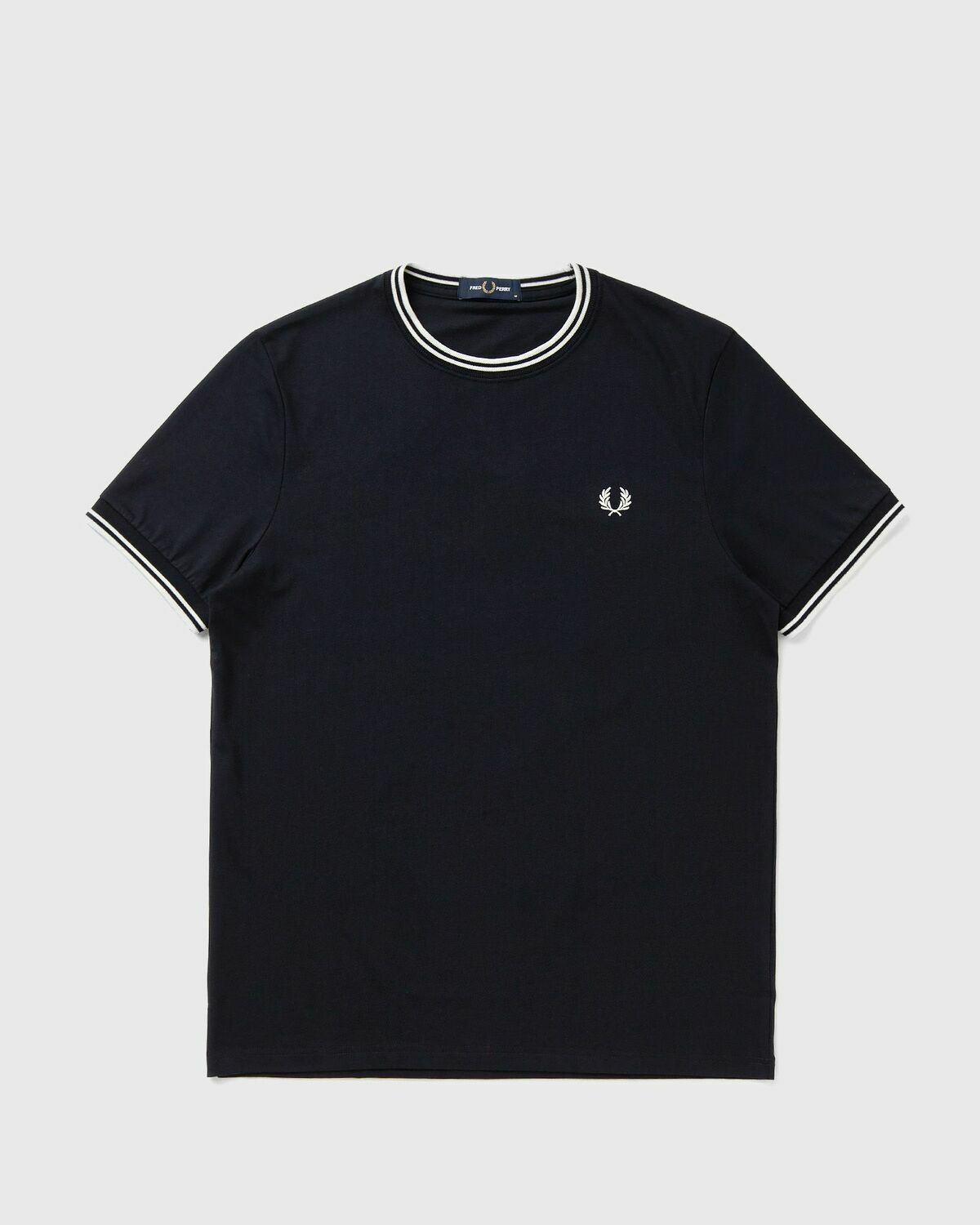 Fred Perry TWINTIPPEDT-SHIRT Blue Mens Shortsleefe