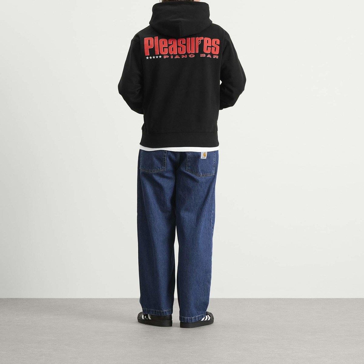 Pleasures Men's Piano Bar Hoodie in Black