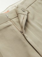 Acne Studios - Ayonne Straight-Leg Cotton-Blend Twill Trousers - Neutrals