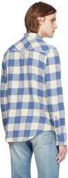 RRL Blue Check Shirt