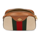 Gucci Beige GG Vintage Canvas Bag
