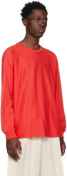 Homme Plissé Issey Miyake Red Release-T 1 Long Sleeve T-Shirt