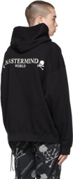 mastermind WORLD Black Boxy Multi String Hoodie