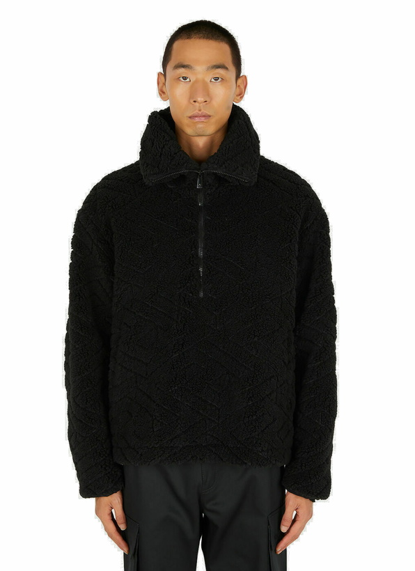 Photo: Versace Fleece Jacket male Black