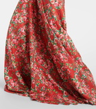 Markarian Tallulah floral silk gown