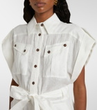 Zimmermann Linen playsuit