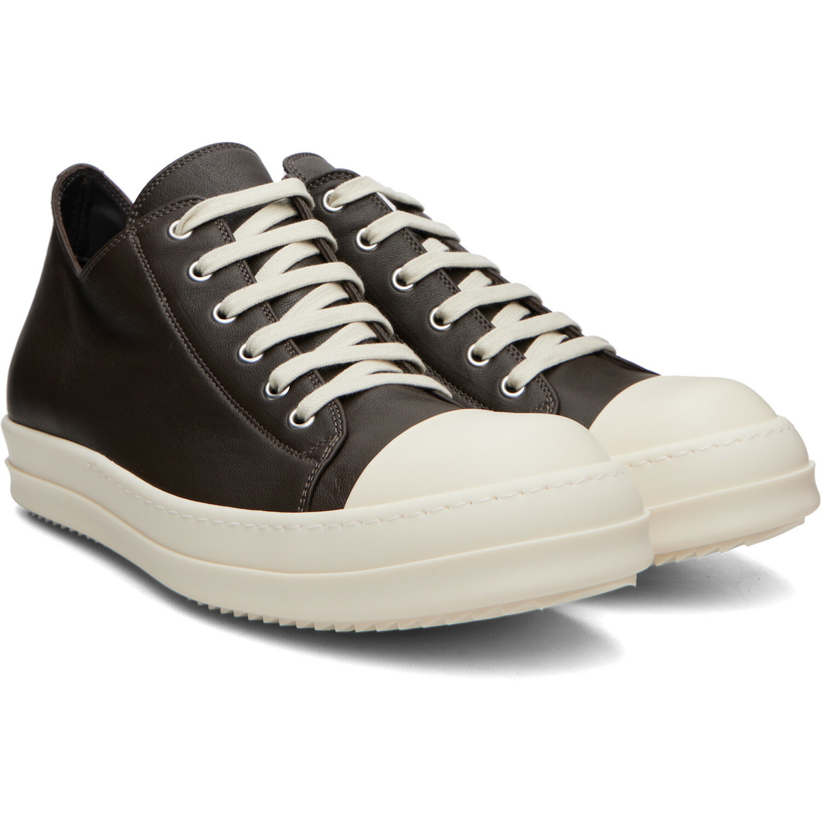 Rick Owens Gray Tower Low Sneaks Sneakers
