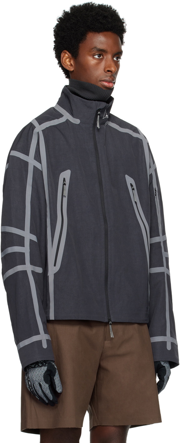 ROA Black Taped Seam Jacket