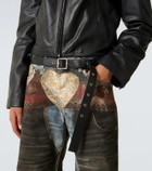 Acne Studios Leather biker jacket