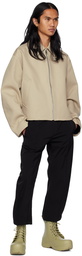 Bottega Veneta Beige Bonded Jacket