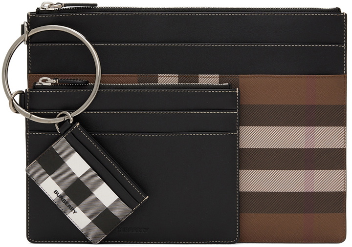 Photo: Burberry Brown Check Pouches