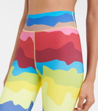 The Upside Astro printed high-rise leggings