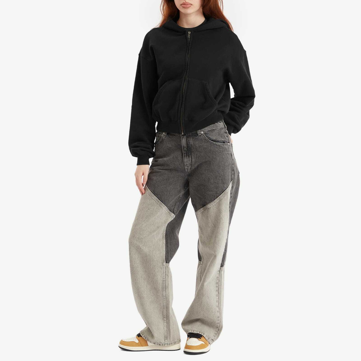 Air Jordan Women's W Pant in Black/Flat Pewter