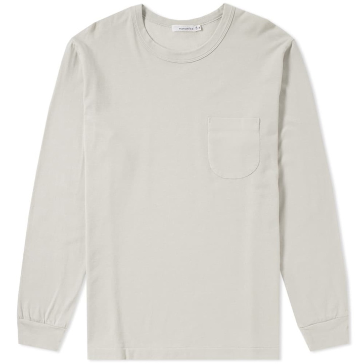 Photo: Nanamica CoolMax French Terry Long Sleeve Tee Neutrals