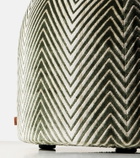 Missoni Ziggy velvet pouf