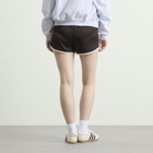 Adidas Women's 3S Sprinter Shorts in Aurora Coffee/Sandy Pink