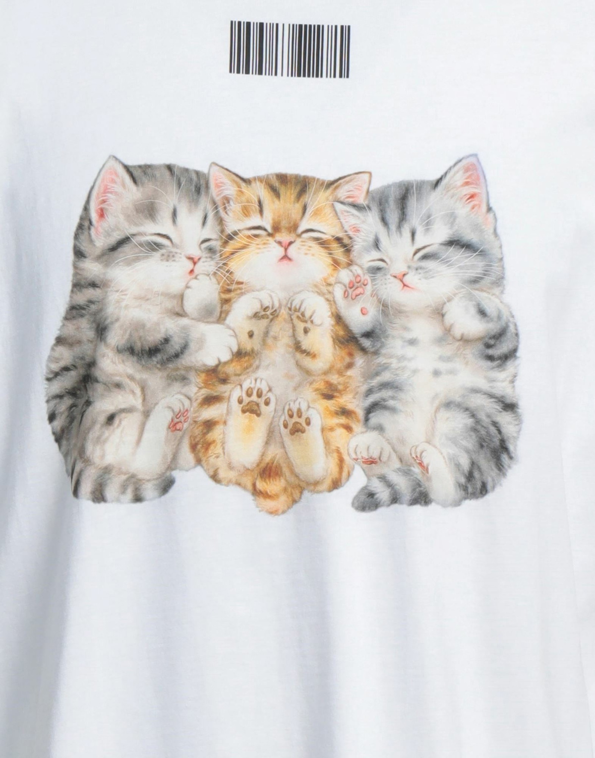 Vetements Mens T-shirt in White