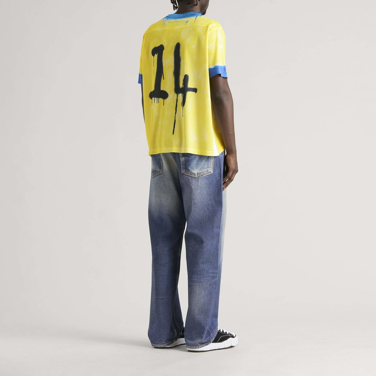 Navinder Nangla Arsenil Jersey in Yellow/Blue