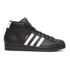 adidas Originals Black Pro Model High-Top Sneakers