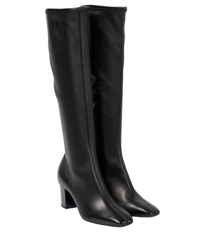Photo: Max Mara Stretchy leather knee-high boots