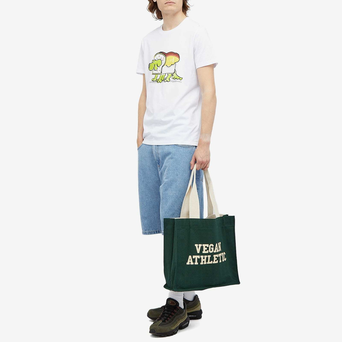 IDEA Men's Vegan Athletic Tote in Forest Green 