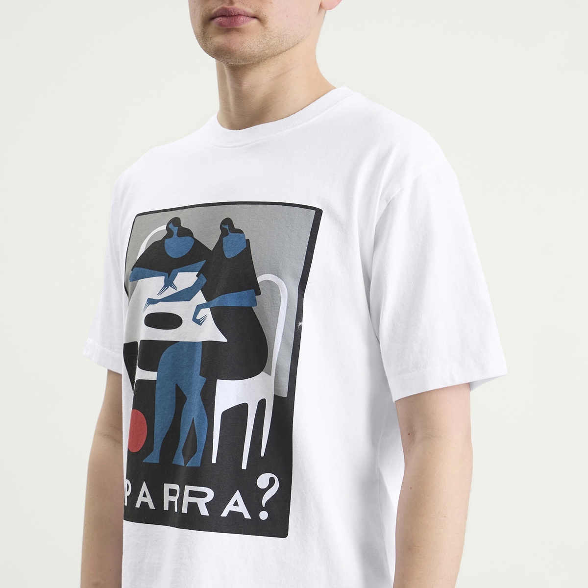 By Parra Men's What Is This T-Shirt in White