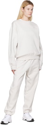 Nike White Solo Swoosh Lounge Pants