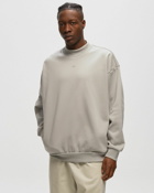 Adidas Basketball Crew Sweatshirt Grey - Mens - Sweatshirts