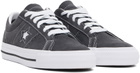 Converse Gray CONS One Star Pro Suede Sneakers