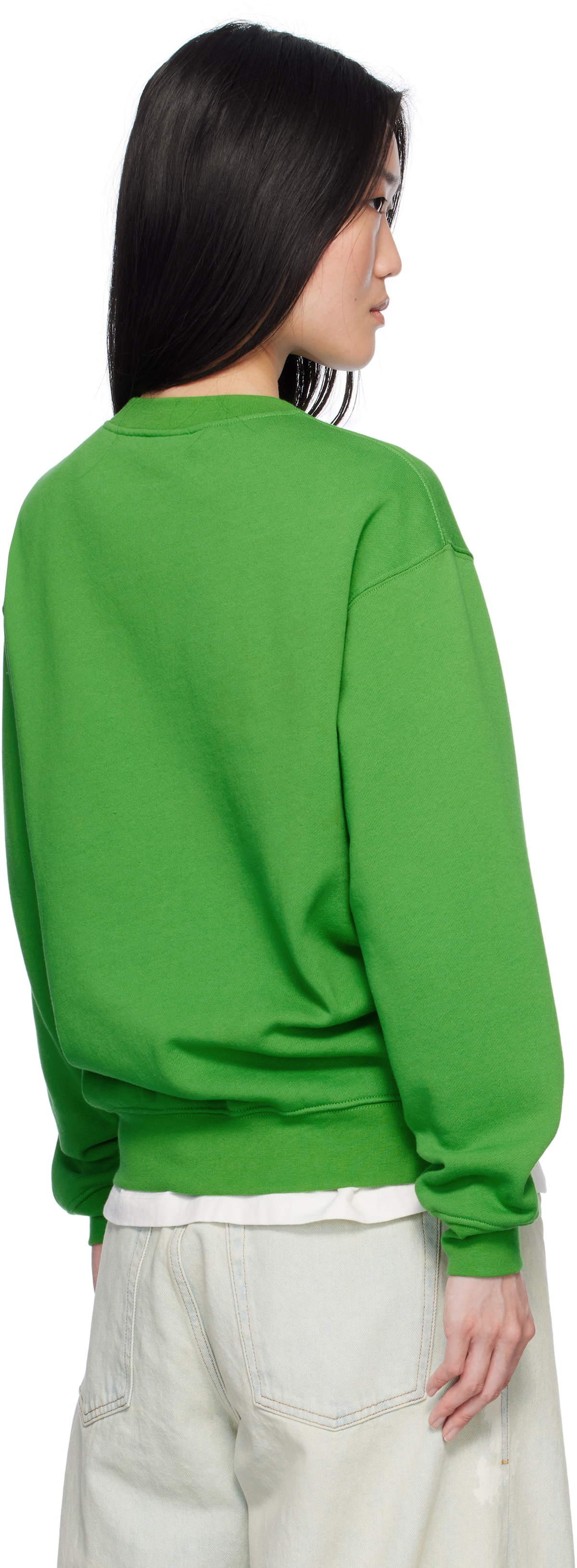 Dime Green Dental Care Crewneck Sweatshirt Dime