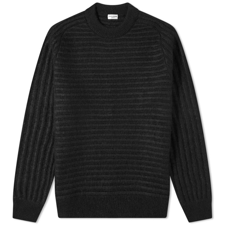 Photo: Saint Laurent Ribbed Crew Knit