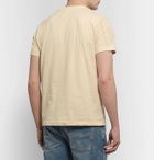 Nudie Jeans - Roy Printed Cotton-Jersey T-Shirt - Cream