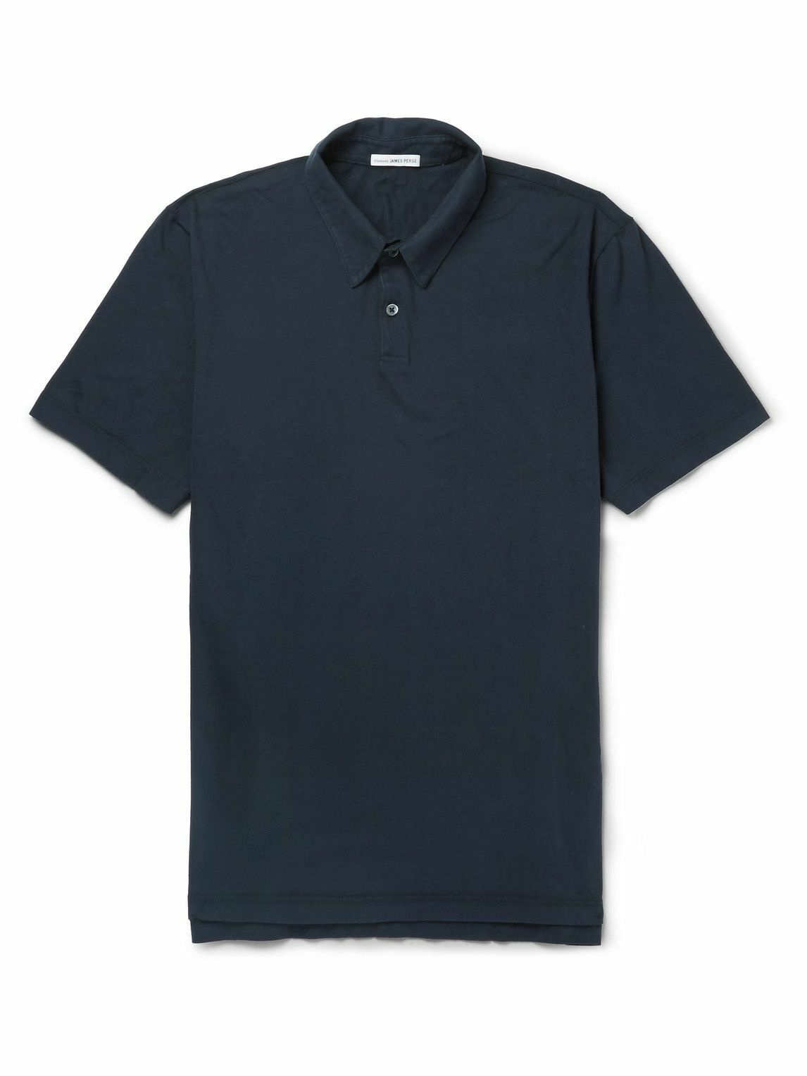 Photo: James Perse - Supima Cotton-Jersey Polo Shirt - Blue