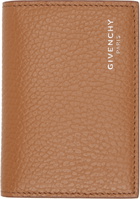 Givenchy Tan Flap Card Holder