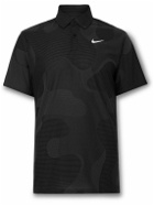 Nike Golf - Tour Dri-FIT ADV Jacquard Golf Polo Shirt - Black