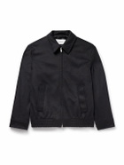 Lardini - Cashmere and Wool-Blend Felt Blouson Jacket - Blue
