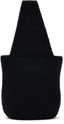 Lauren Manoogian Black Crochet Calabaza Tote