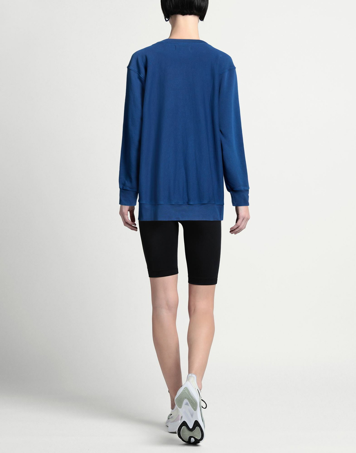 Les Tien Womens Sweatshirt in Blue