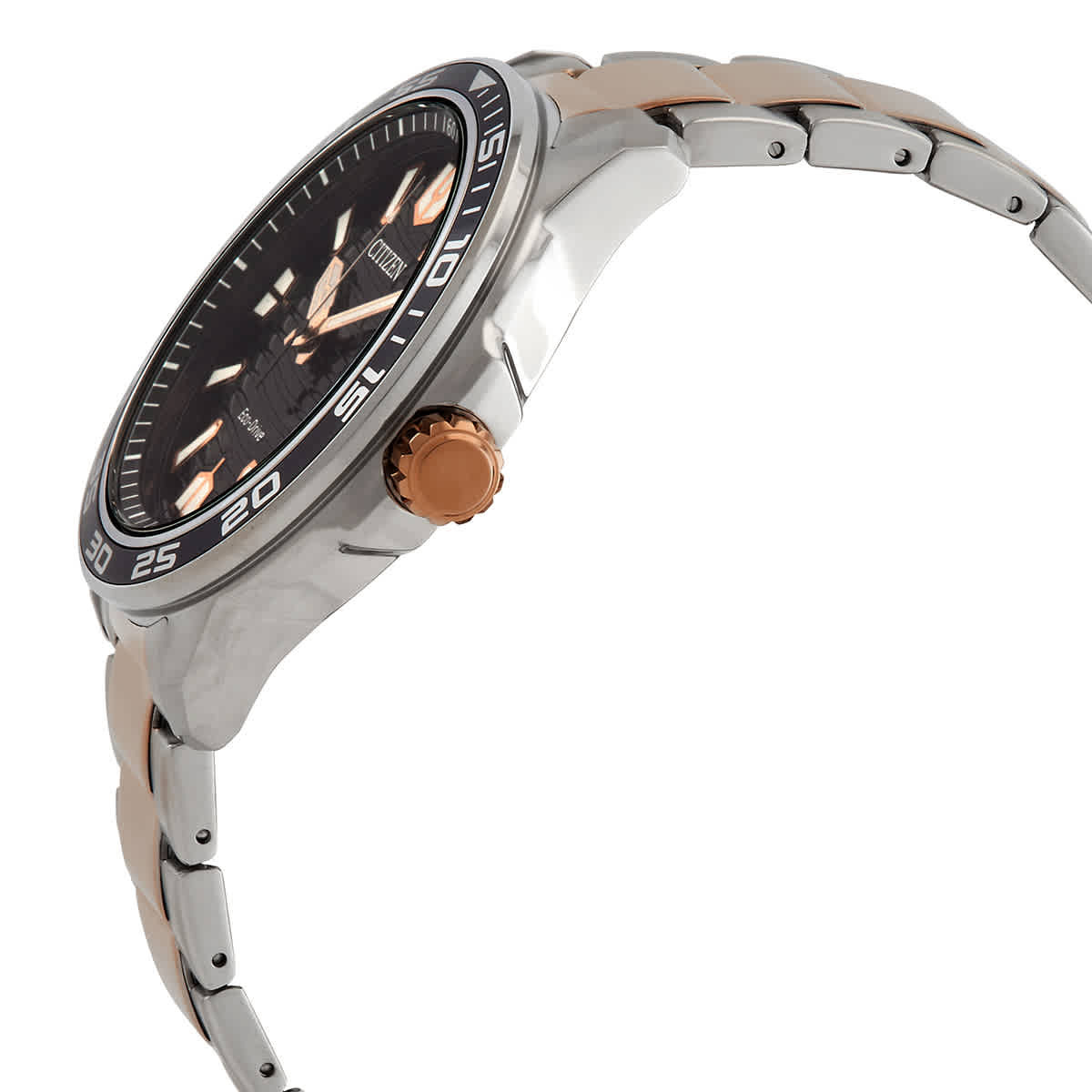 Reloj Citizen Aw152484e Para Hombre Ecodrive Fechador Color De La Malla