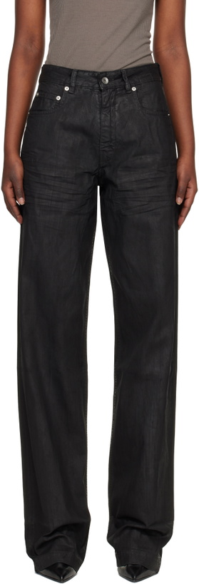 Photo: Rick Owens DRKSHDW Black Temple Geth Jeans