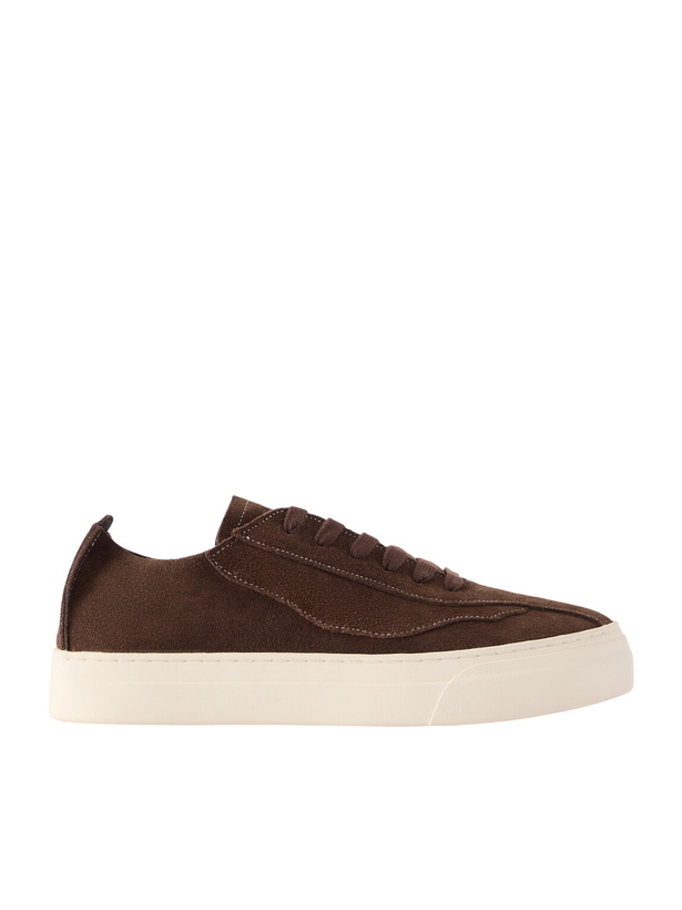 Photo: Omni - Dellow Suede Sneakers - Brown