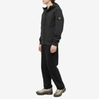 Stone Island Men's Soft Shell-R Hooded Jacket in Black